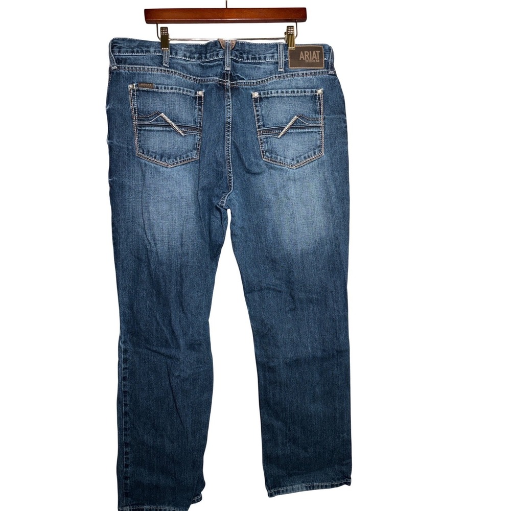 Ariat M2 Mens Relaxed Boot Cut Jeans 38 Medium Wash Denim Western Workwear
